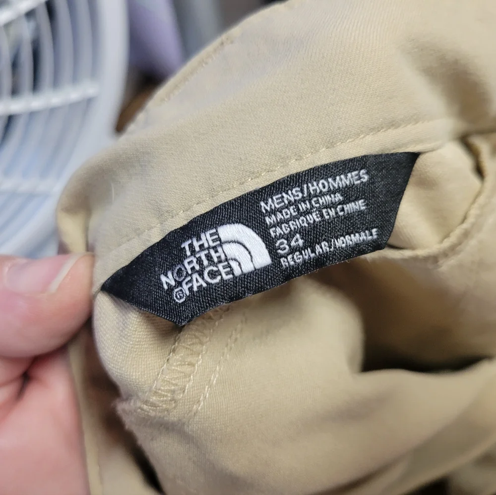 The‎ North Face Mens Khaki Cargo Shorts Size 34